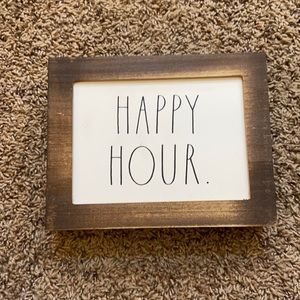 RAE DUNN HAPPY HOUR SIGN